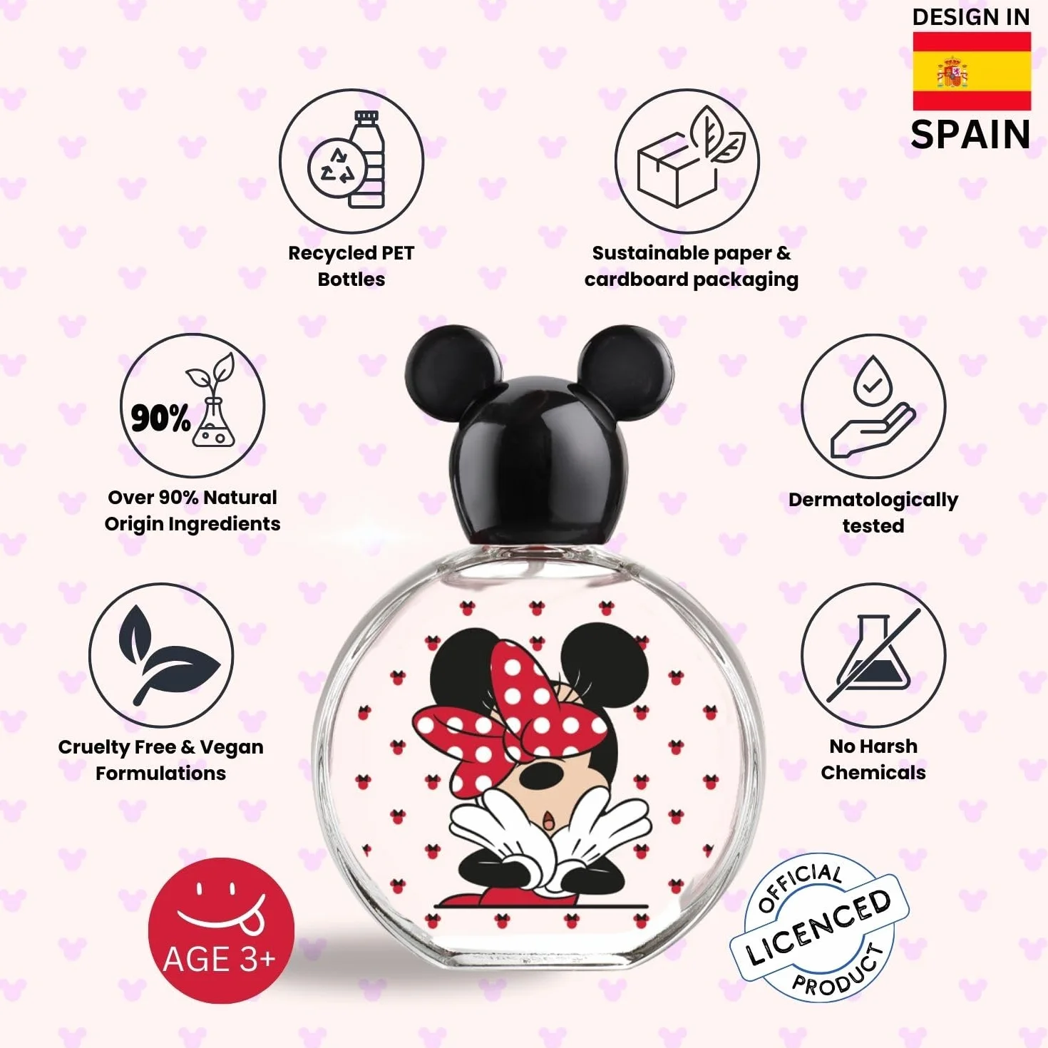 Disney Minnie, Eau de Toilette, 100 ml