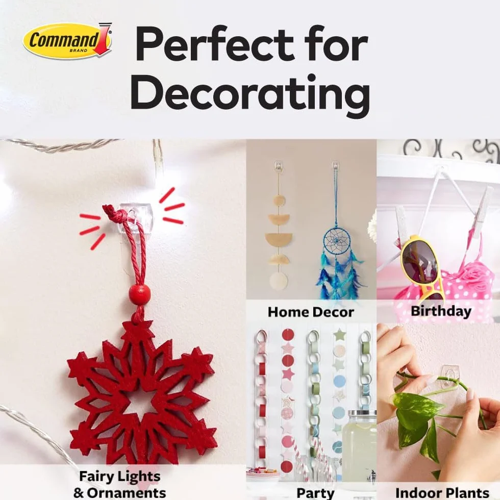3M Command Molette Decorative con Strisce Chiare