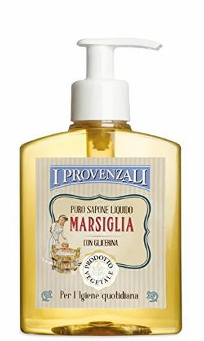 12 x I PROVENZALI Sapone Liquido Marsiglia 250 Ml