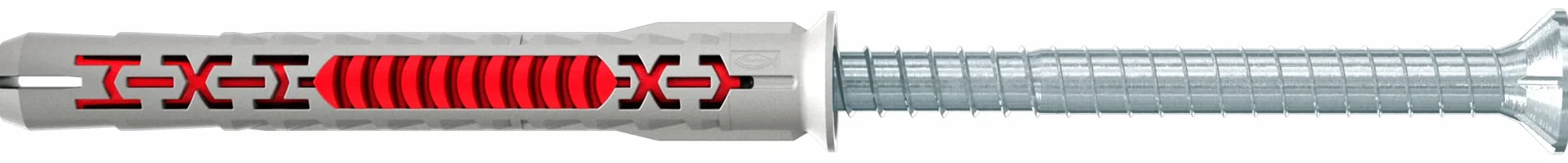 fischer DuoXpand 8 x 80 T tasselli universali con vite a testa svasata zincata 10 pezzi