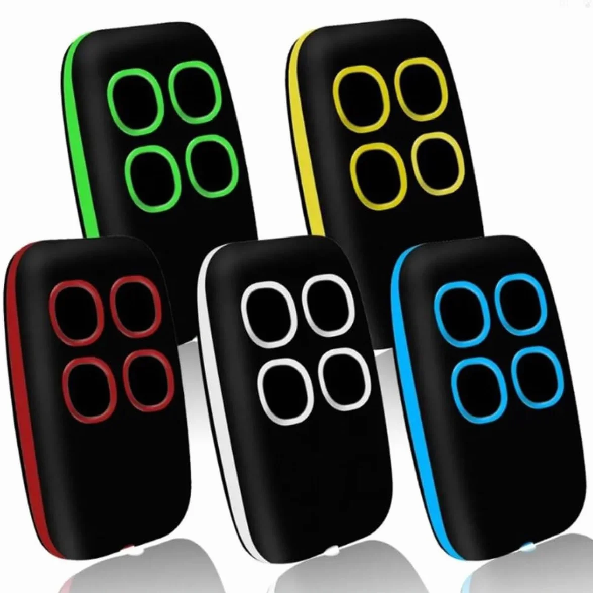 Telecomando Cancello Universale 4 in 1 Rolling Code 280-868MHz Radiocomando Programmabile