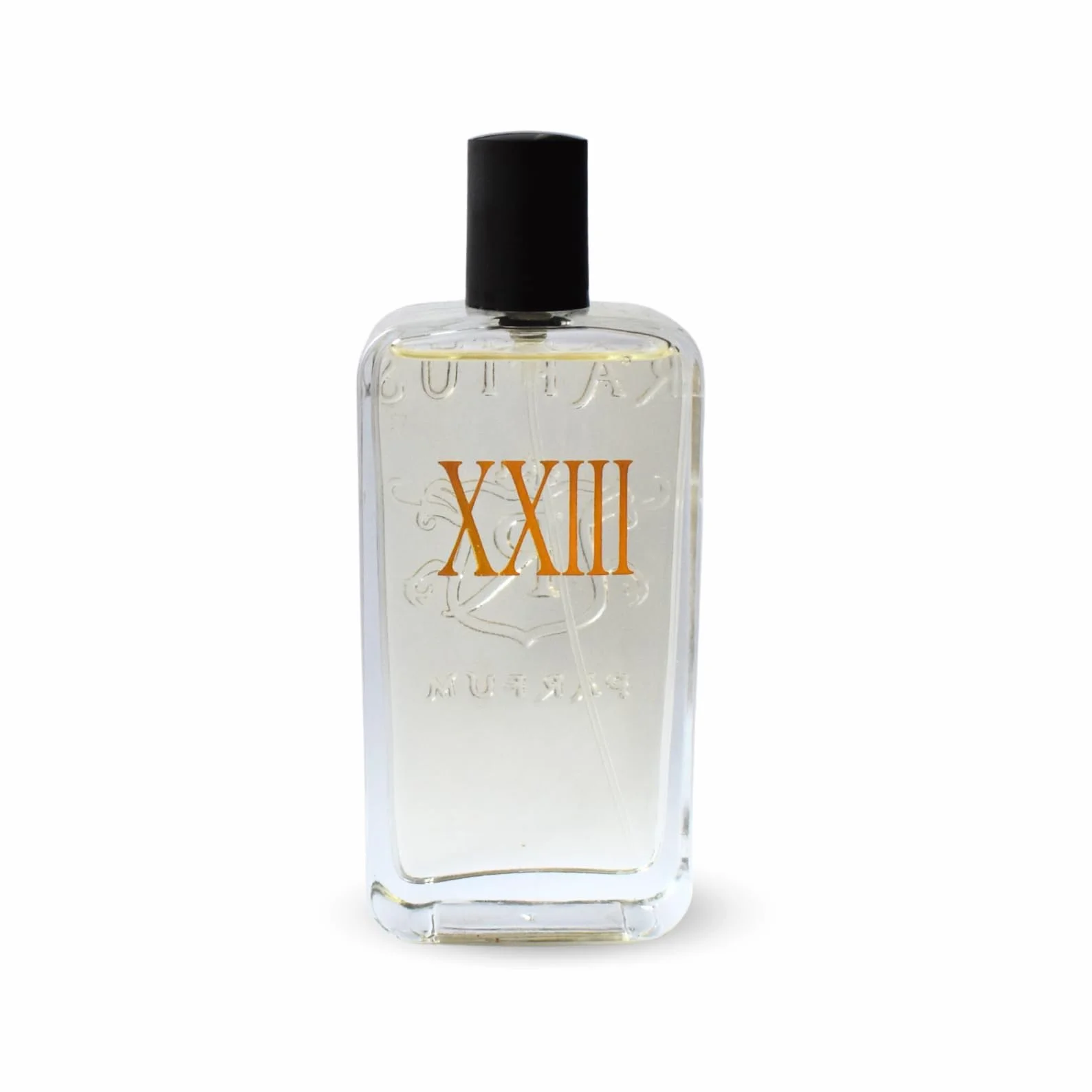 RAPTUS XXIII Parfum 100 ml – Profumo Unisex Ambrato Speziato e Intenso | Fava Tonka, Rosa, Zafferano e Ambra | Packaging Pesca Elegante – Formato 100 ml