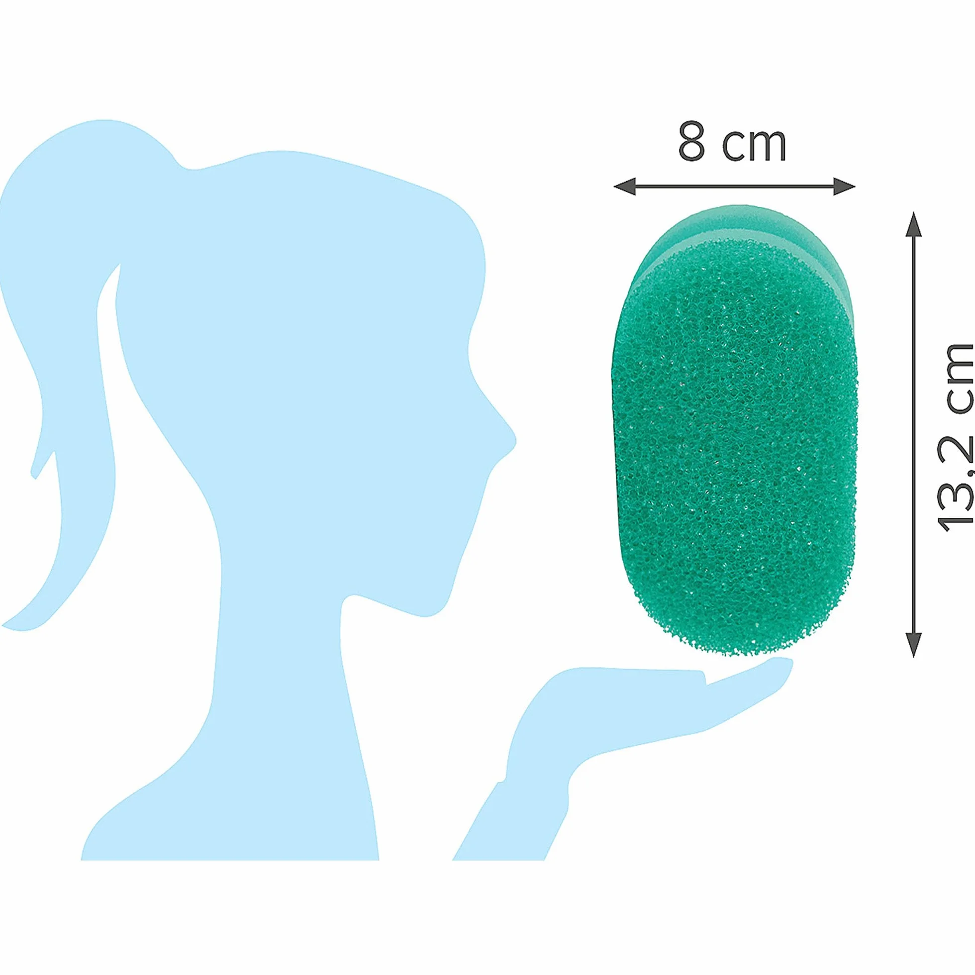 Calypso Natural Sponge Anti Cellulite Improve Orange Peel Appearance
