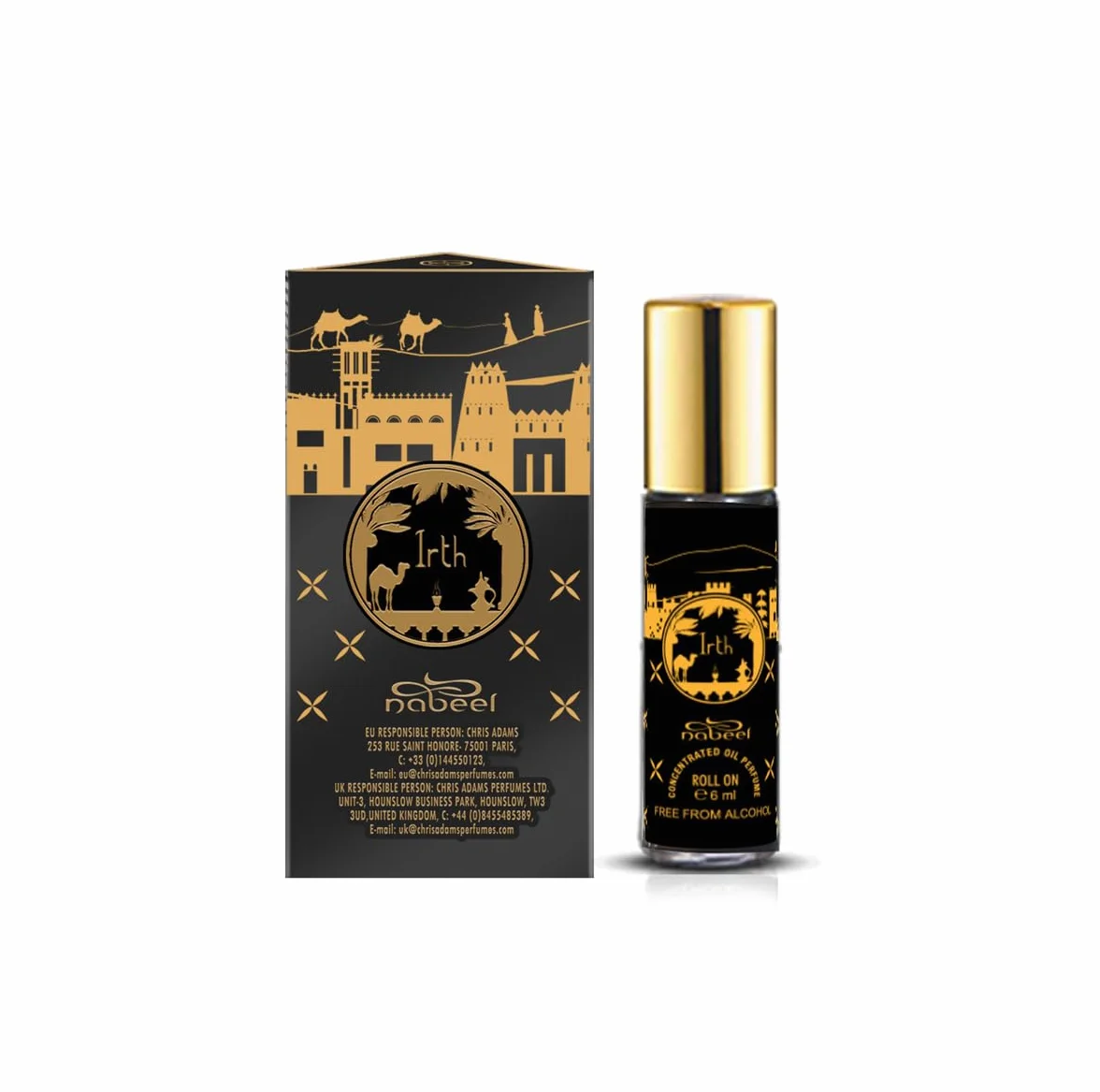 Nabeel Irth Roll On Oil Perfume