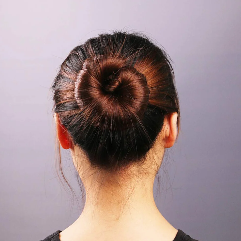 TRIXES Strumento per Styling Chignon Pack da 3 – Accessori per chignon resistenti e flessibili per acconciature raccolte facili e sicure, styling rapido, adatto per uso domestico o in salone