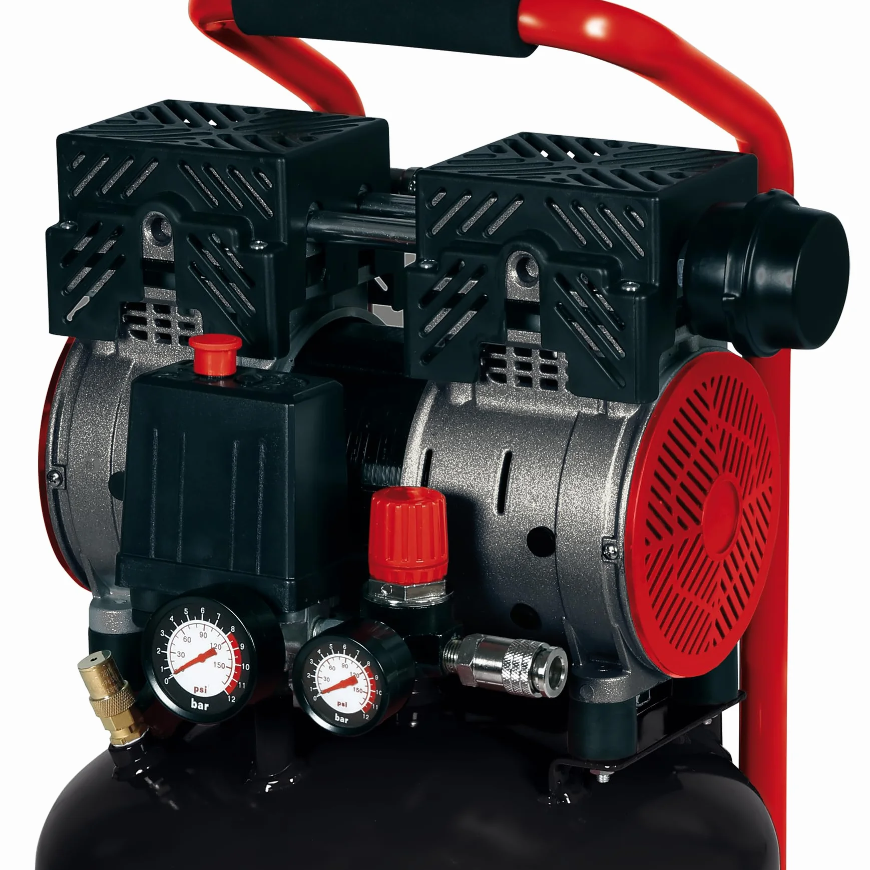 Einhell TE-AC 24 Compressore silenziato 220-240V 750W 24l 8bar 100l/min 57dB(A)