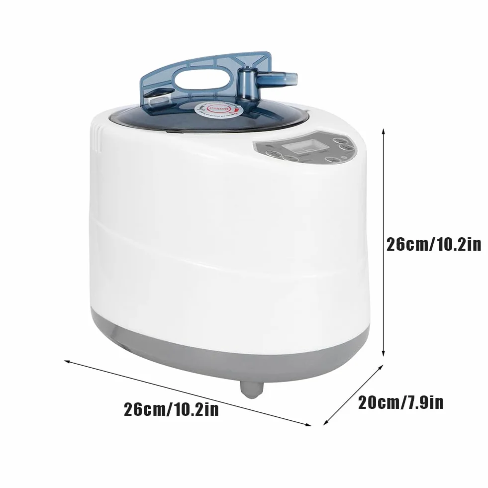 Generatore di Vapore per Sauna Portatile 1500W Acciaio Inossidabile con Telecomando Smart
