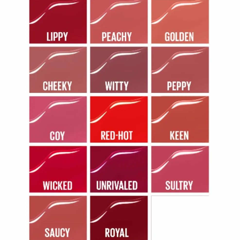 Maybelline New York Tinta Labbra a Lunga Tenuta Superstay Vinyl Ink, Per un Effetto Vinilico fino a 16H, Finish Luminoso e Senza Sbavature, Formula Vegana, Tonalità: 40 WITTY