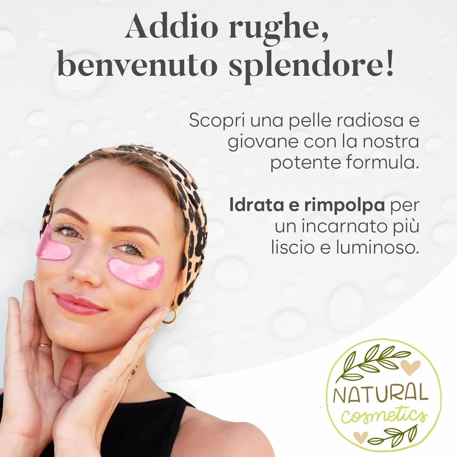 BLOOMORA Patch Occhi (30 paia, Mix Varietà), Maschera Occhi per Un'idratazione Profonda, Patch Occhiaie e Borse, Eye Mask per l'idratazione