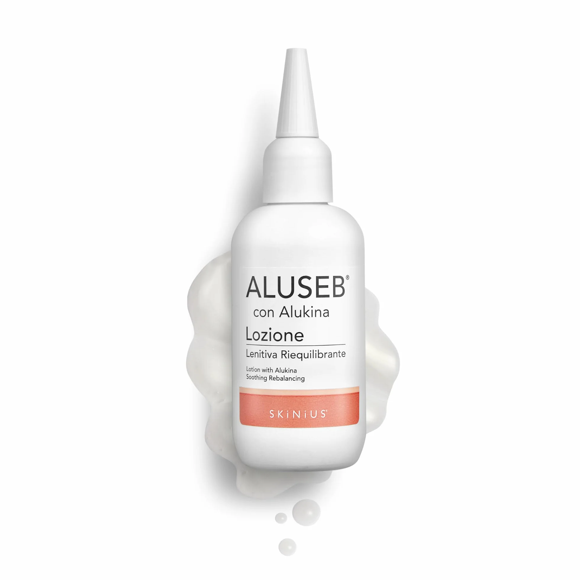 Aluseb - Lozione per Dermatite Seborroica cuoio capelluto con Alukina e Pantenolo - Ideale per la Detersione della Cute di Viso e Corpo - 75ml