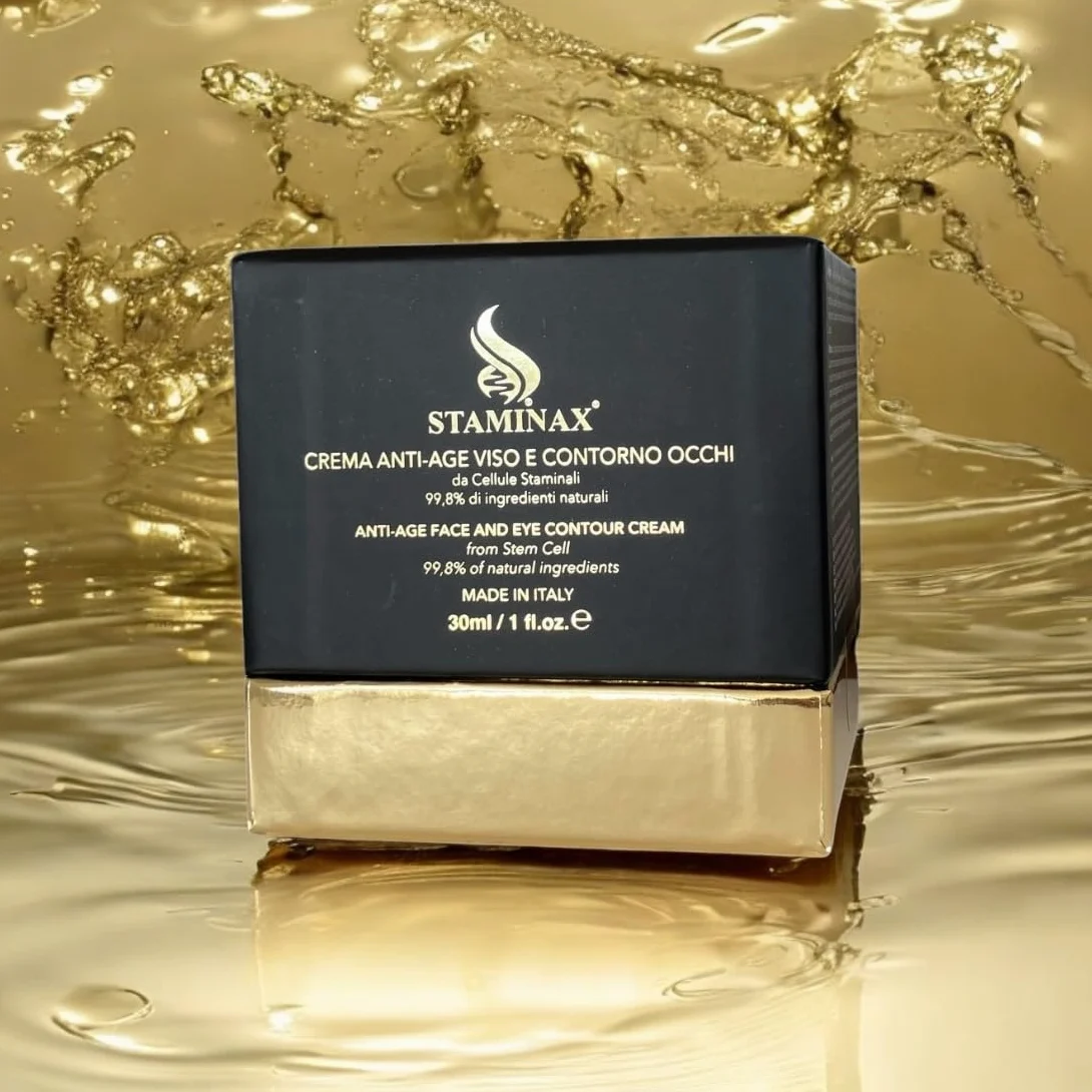 Crema Antiage da Cellule Staminali Viso e Contorno Occhi (Made in Italy)