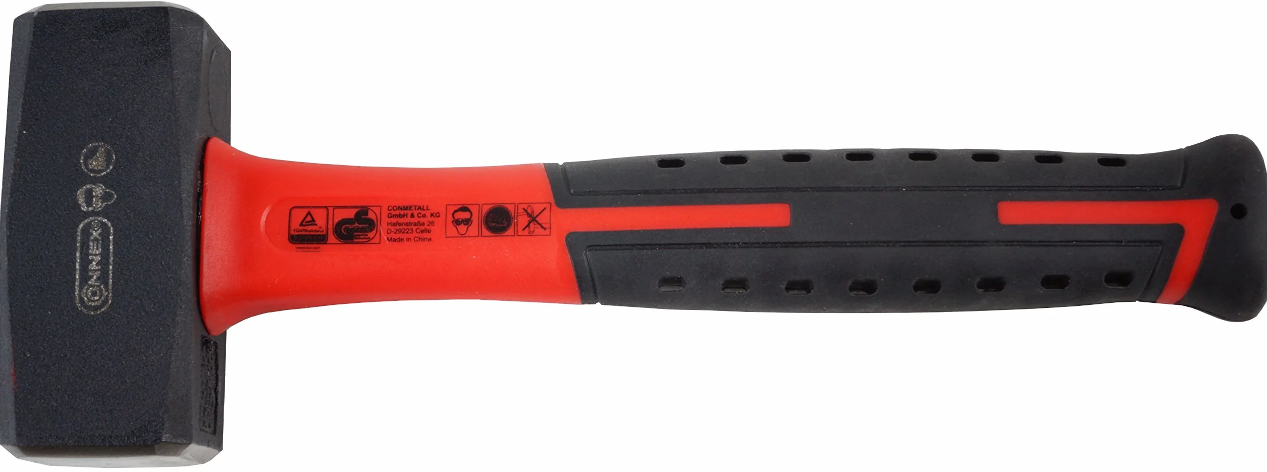 Mazzetta 1000 g Connex, manico in vetroresina con impugnatura a 2 componenti COX623000