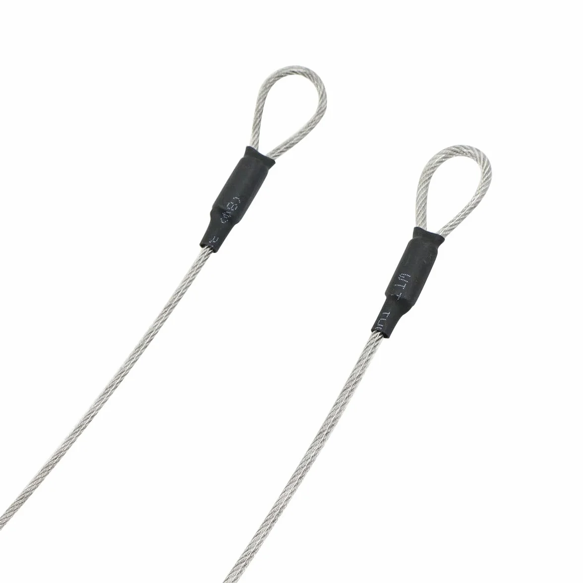 Cavo antifurto in acciaio rivestito antiruggine 3 m per mobili da giardino biciclette