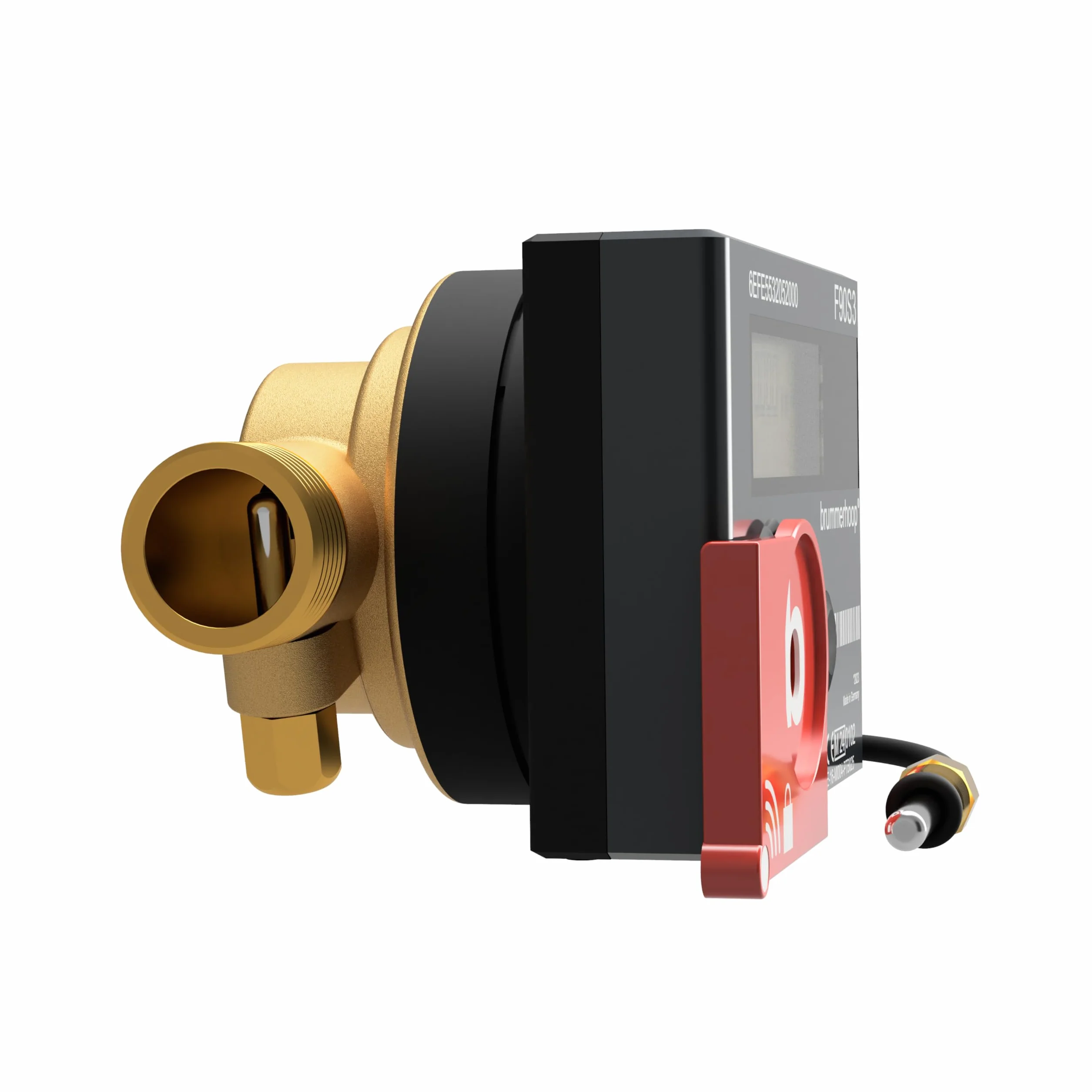 Elster F90S3 Qp0,6 DN15 110 mm contatore di calore radio integrata wireless M-Bus OMS