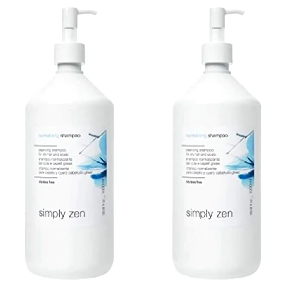 Simply zen normalizing shampoo DUO PACK 2 x 1000 ml shampoo normalizzante per cute e capelli grassi 2000ml PROMOZIONE SPEDIZIONE GRATUITA