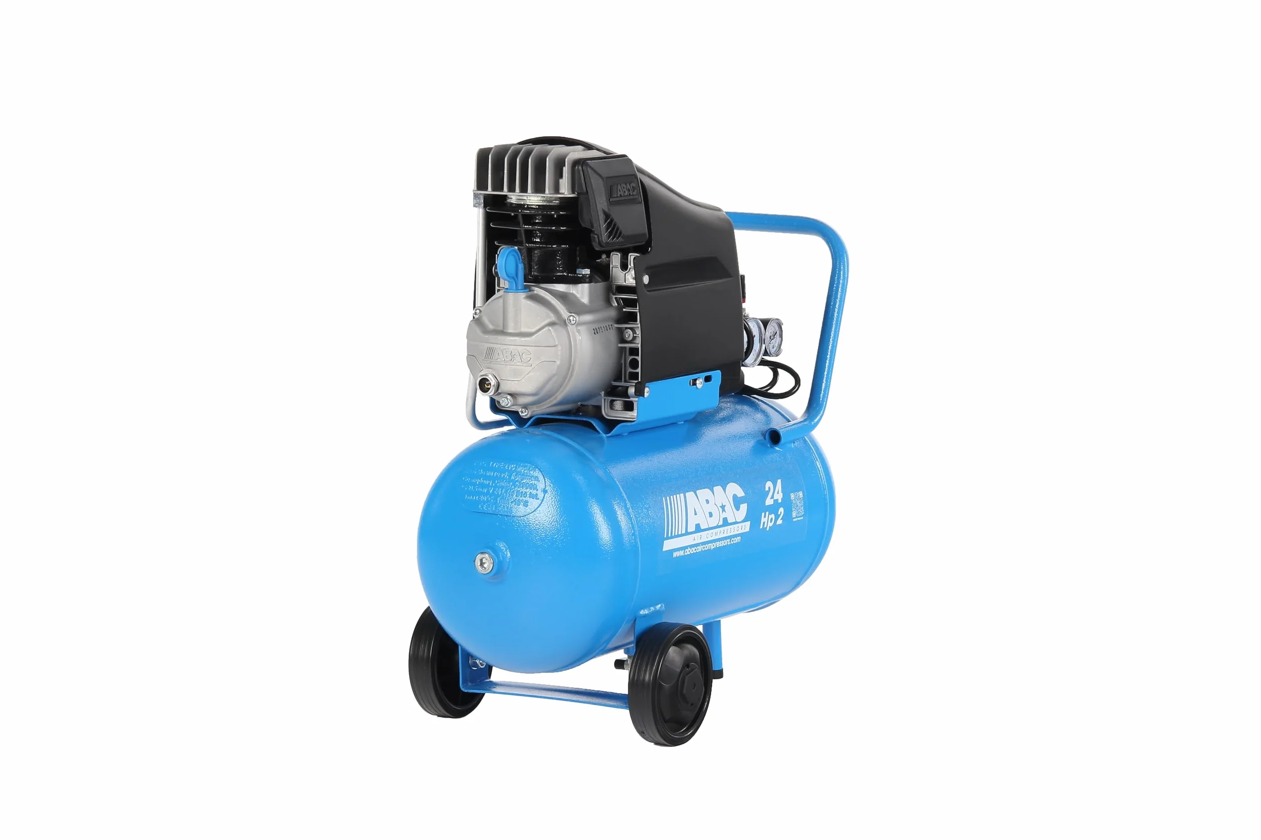 ABAC Compressore d'Aria POLE POSITION L20 24 Litri 10 Bar 2 CV Lubrificato ad olio
