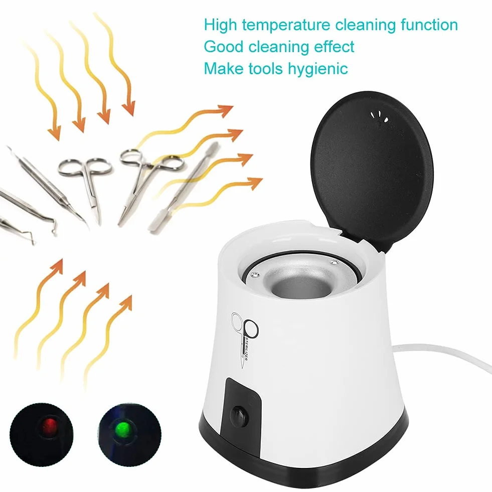 Sterilizzatore per Accessori per Strumenti per Unghie, Sterilizzatore per Strumenti di Pulizia Ad Alta Temperatura, Sterilizzatore Automatico per Strumenti in Metallo per Salone