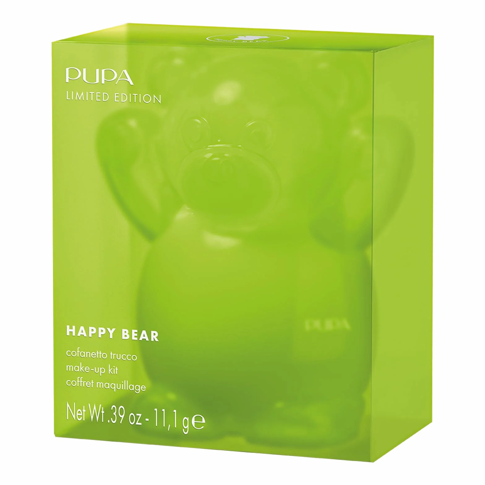 Pupa Happy Bear Make-up Cosmetic Kit 006 Green Green