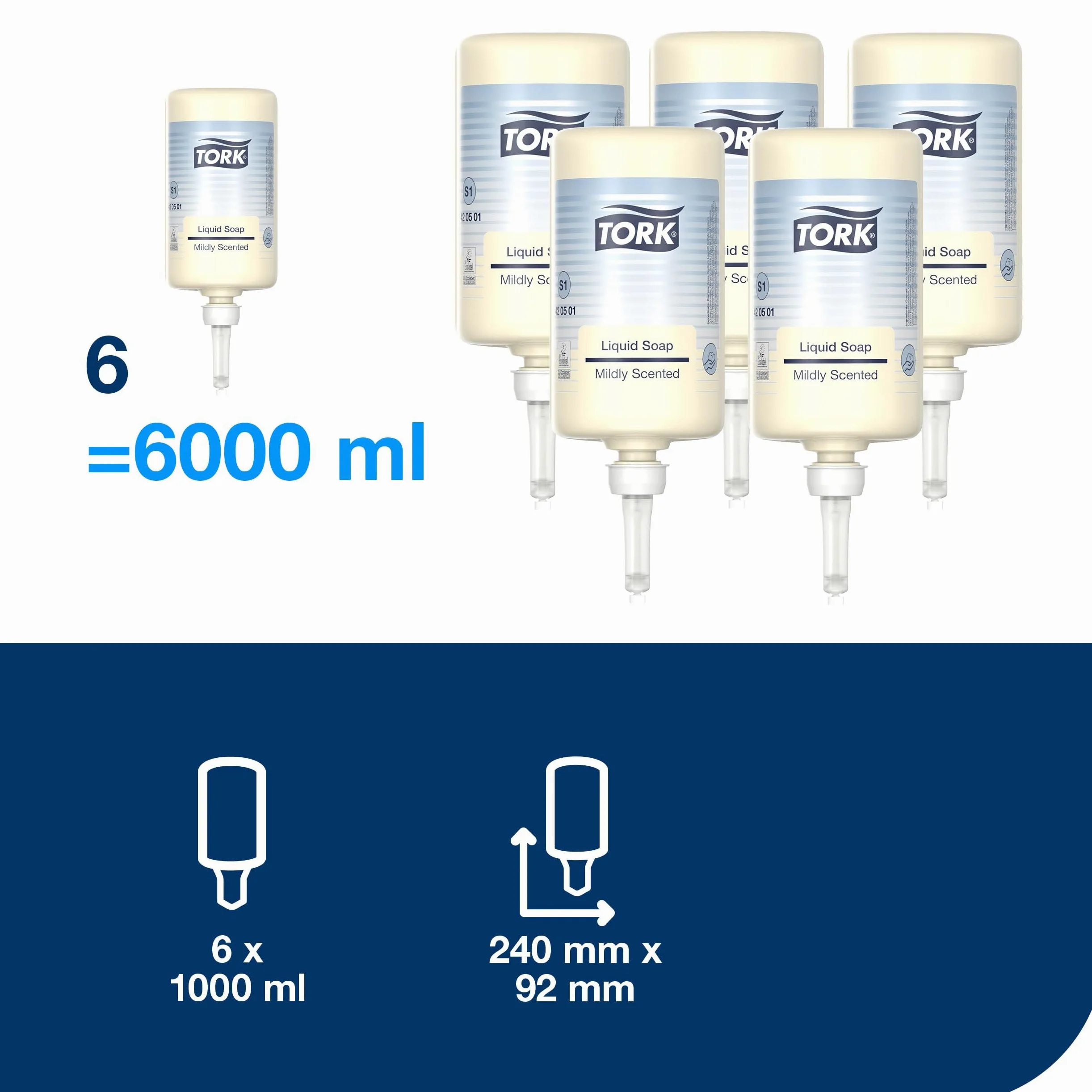 Tork 420501 Sapone Liquido Delicato
