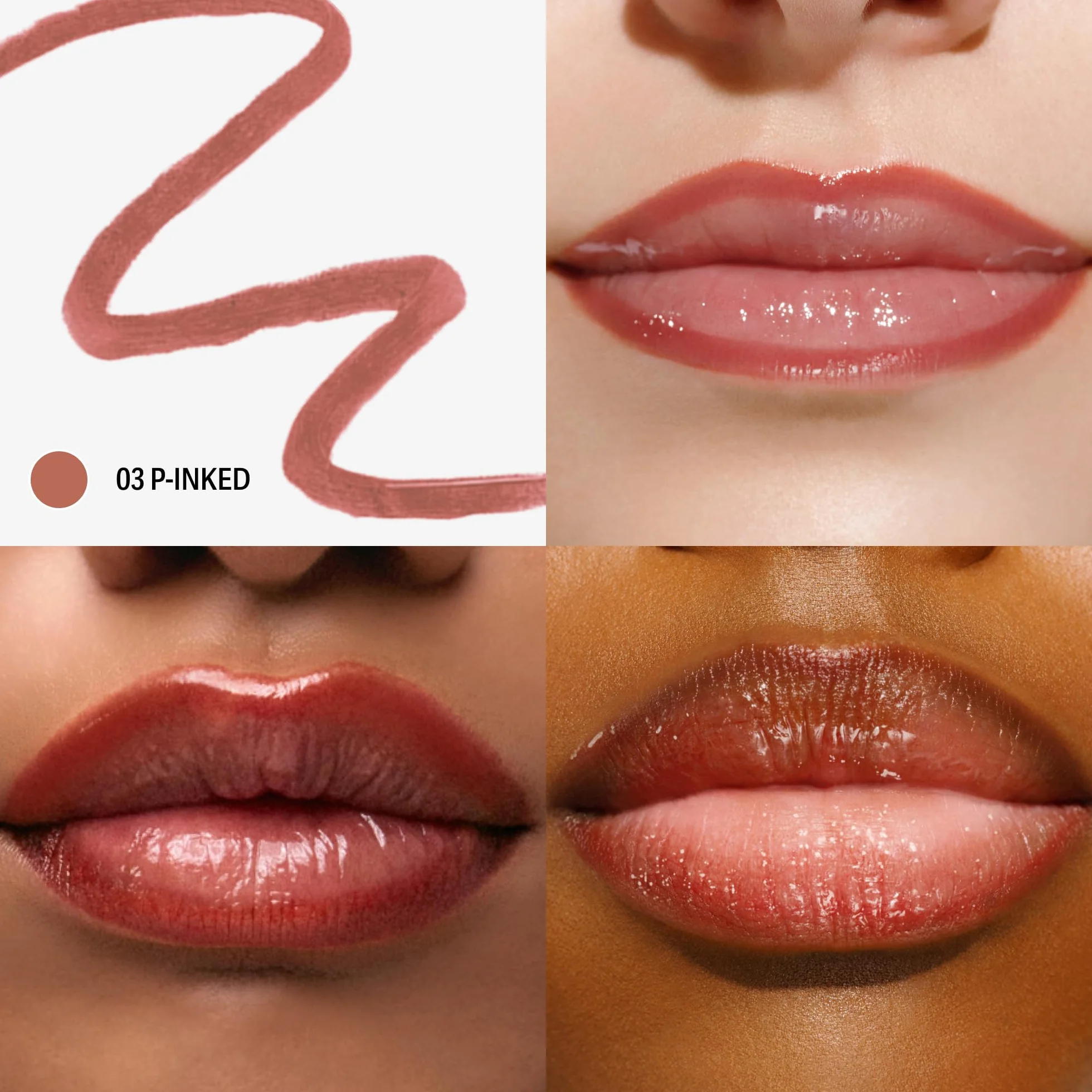 Sacheu Lip Liner Stay-N Tinta Labbra Peel Off – Tattoo per Labbra a Lunga Durata, Effetto Matte Transfer Proof con Acido Ialuronico e Vitamina E, Vegano Trucco Cruelty-free (p-INKED)