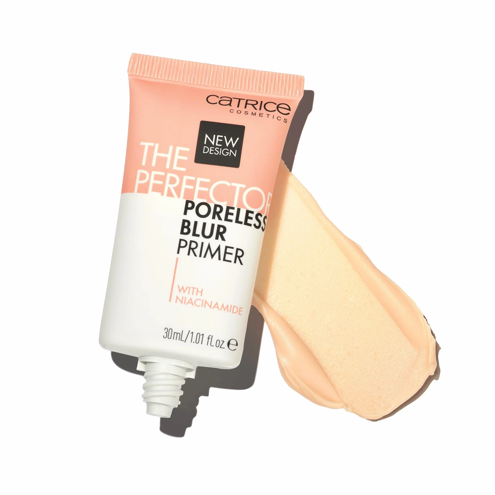 CATRICE The Perfector Poreless Blur Primer – Minimizza i pori con una texture mousse ultra leggera – Con niacinamide – Make-up a lunga tenuta – Vegano e senza oli – 30 ml