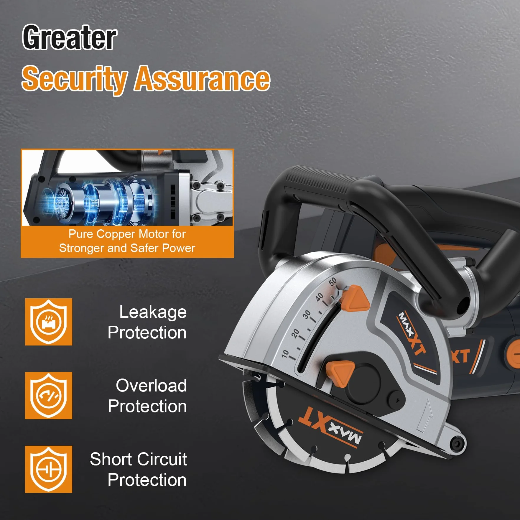 MAXXT Fresatrice Elettrica 1700W 220-240V 7500 rpm Profondità Taglio 10-50mm Larghezza 8-42mm