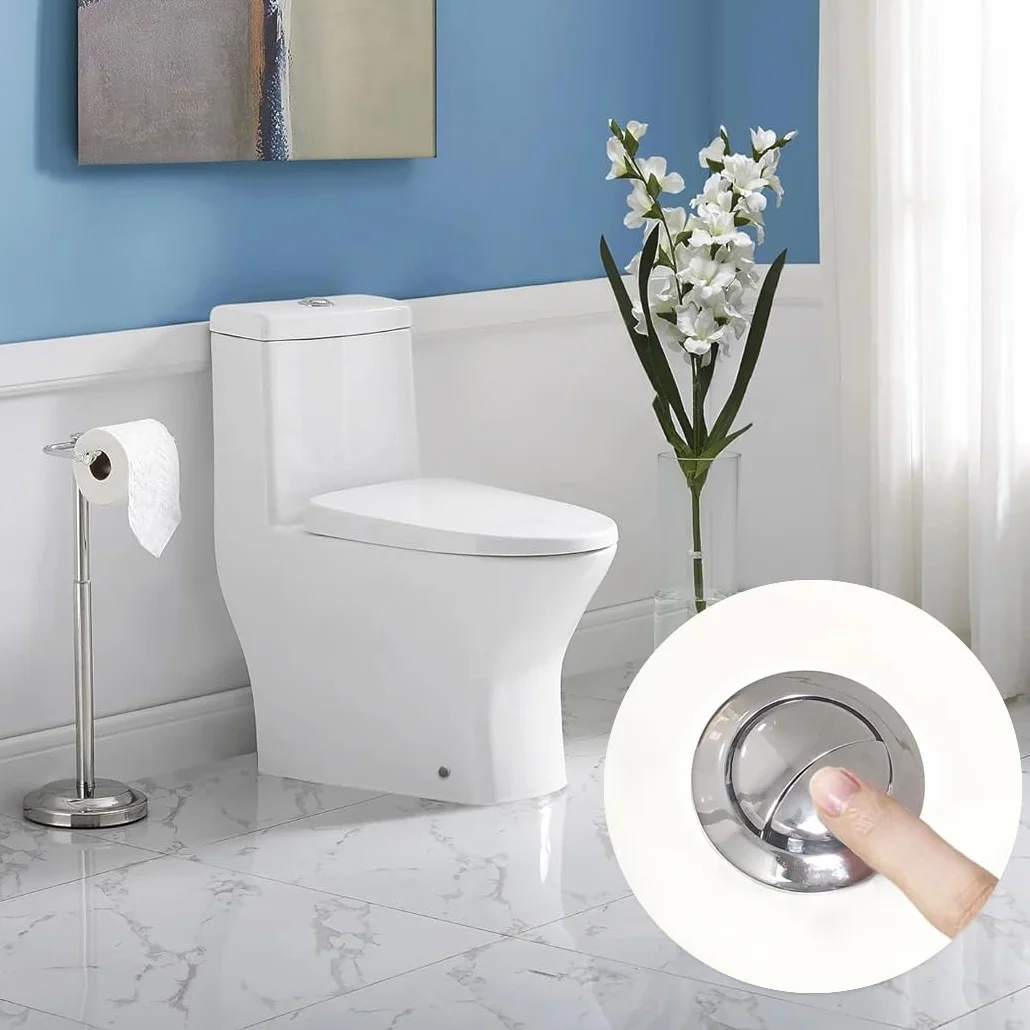 Voarge Pulsante di sostituzione a doppio scarico 38 mm, universale per 37-44 mm