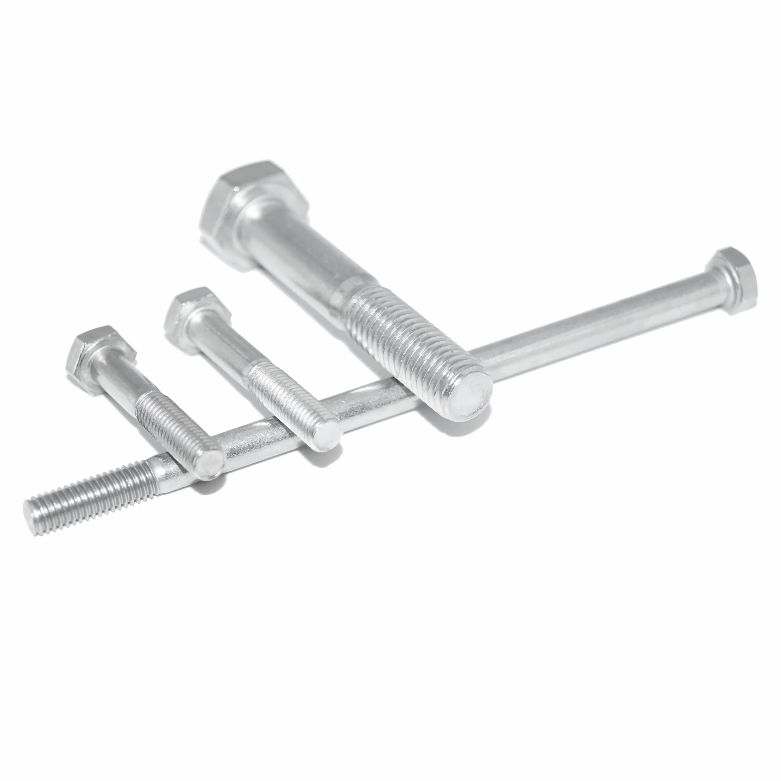 Viti a testa esagonale M8X50 acciaio inox A2 V2A DIN 931 ISO 4014 4 pezzi