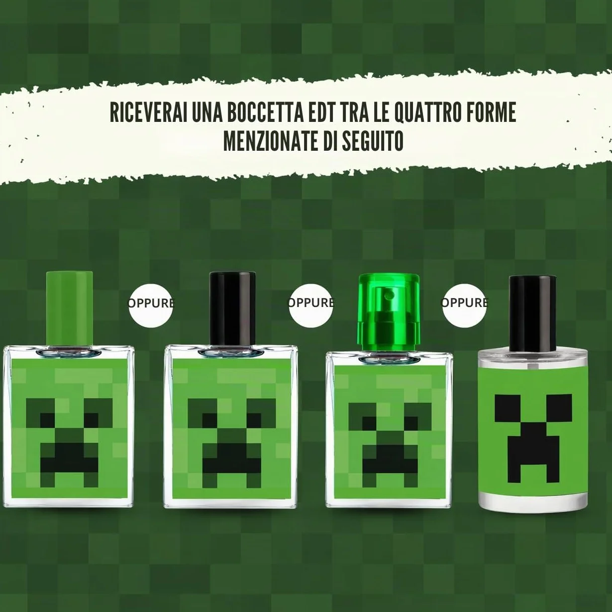 Air Val Minecraft - Eau de Toilette per bambini, 30 ml