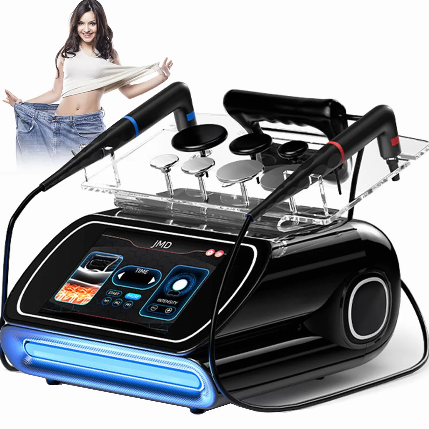 Apparecchio Professionale per diatermia a radiofrequenza INDIBA, 448 kHz RF Tecar Therapy Ret CET, Tecnologia Spagnola, ipertermia, Dimagrimento, Perdita di Peso