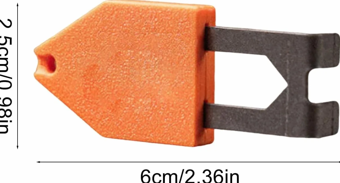 Gancio di Ancoraggio per Corde, Strumento Portatile per Ancoraggio di Fili a Piombo/Tracciatori a Gesso, Fissaggio Istantaneo (2 pezzo)