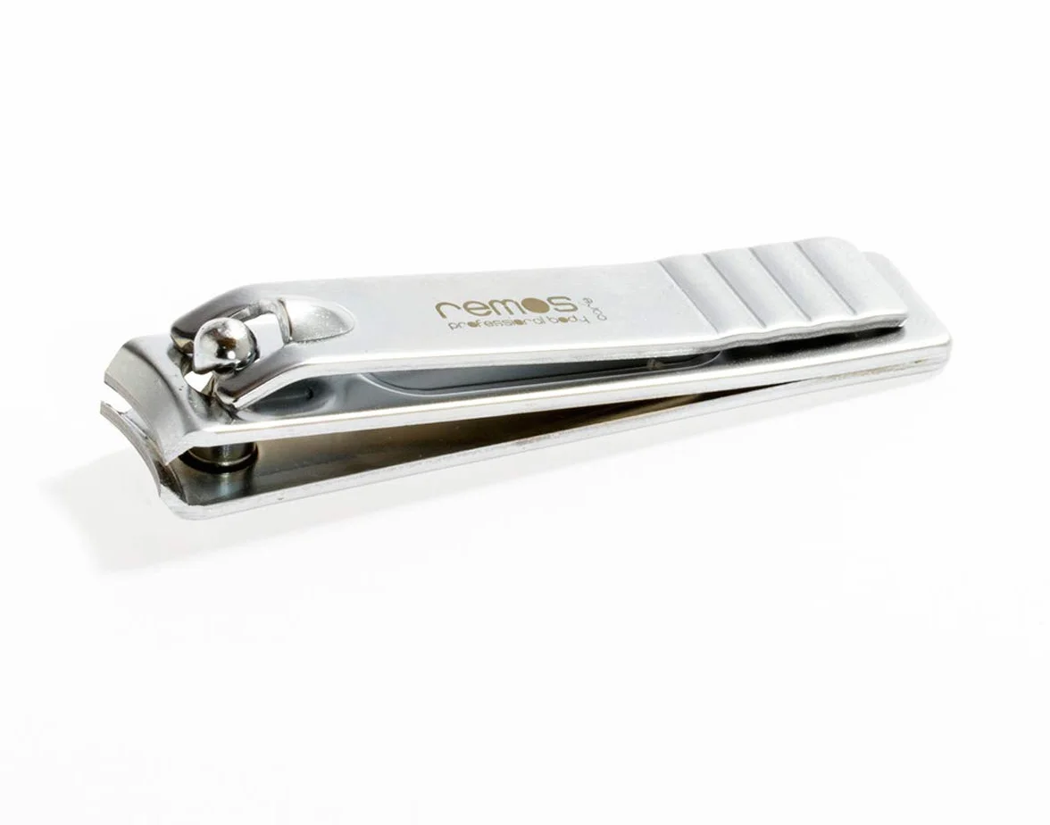 REMOS Tagliaunghie per unghie con lama curva in acciaio temprato 6 cm