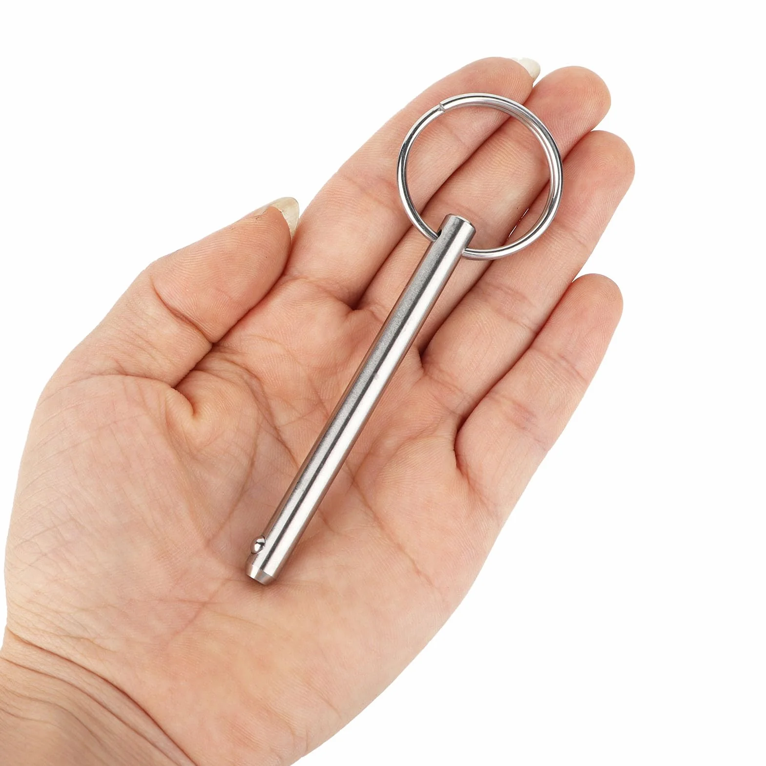 Perno Bimini a sgancio rapido in acciaio inossidabile 316, diam. 6,3 mm, Set 4 pezzi, accessori marini per tettoie