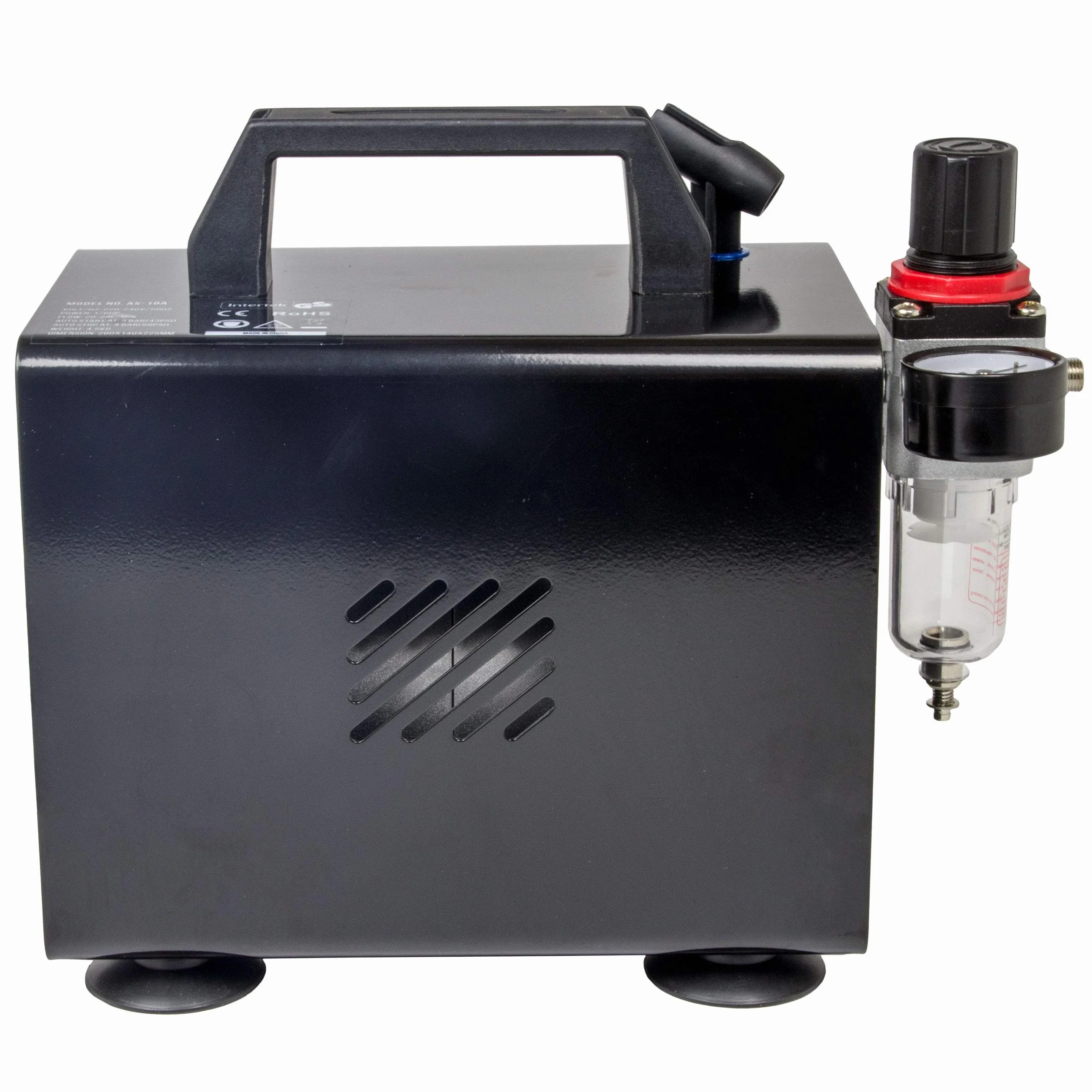 Fengda FD-18A Aerografo Compressore 4 bar Auto Arresto modellismo