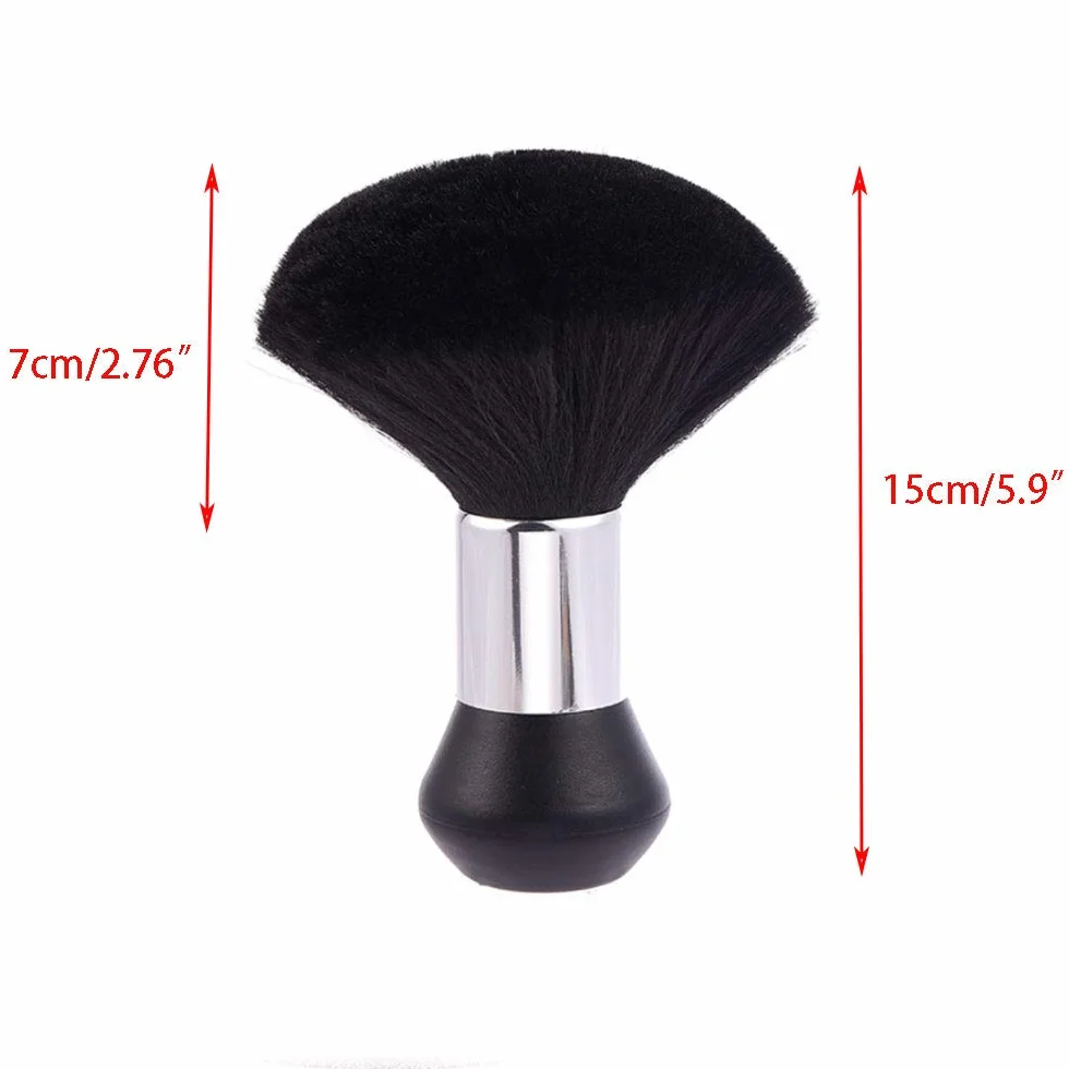 Pennello da barbiere per parrucchiere parrucchiere parrucchiere capelli morbidi pulizia spazzola capelli capelli trucco strumento 10 pz