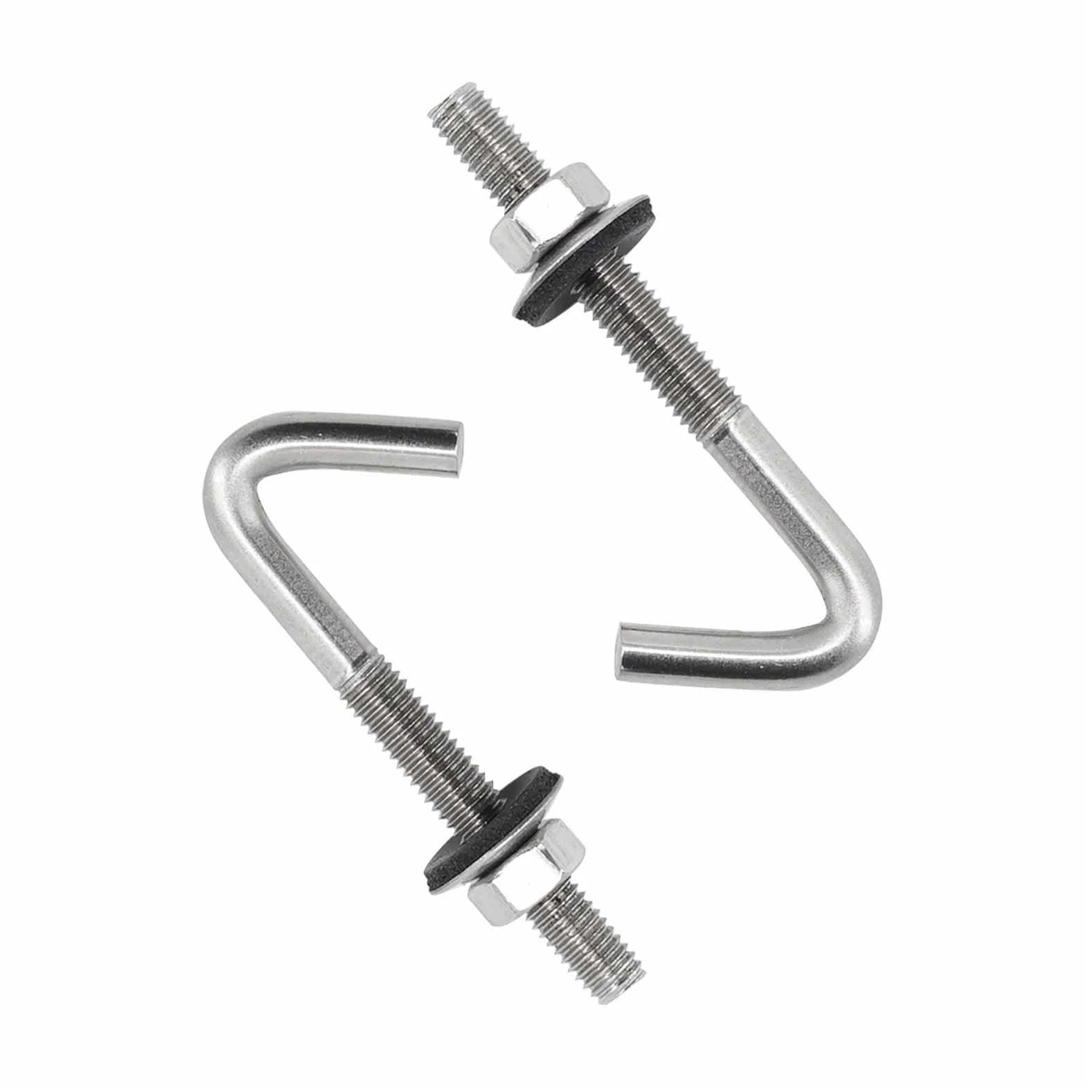 Ancoraggi per tetti M6x50mm acciaio inossidabile 304 ganci a J dado esagonale