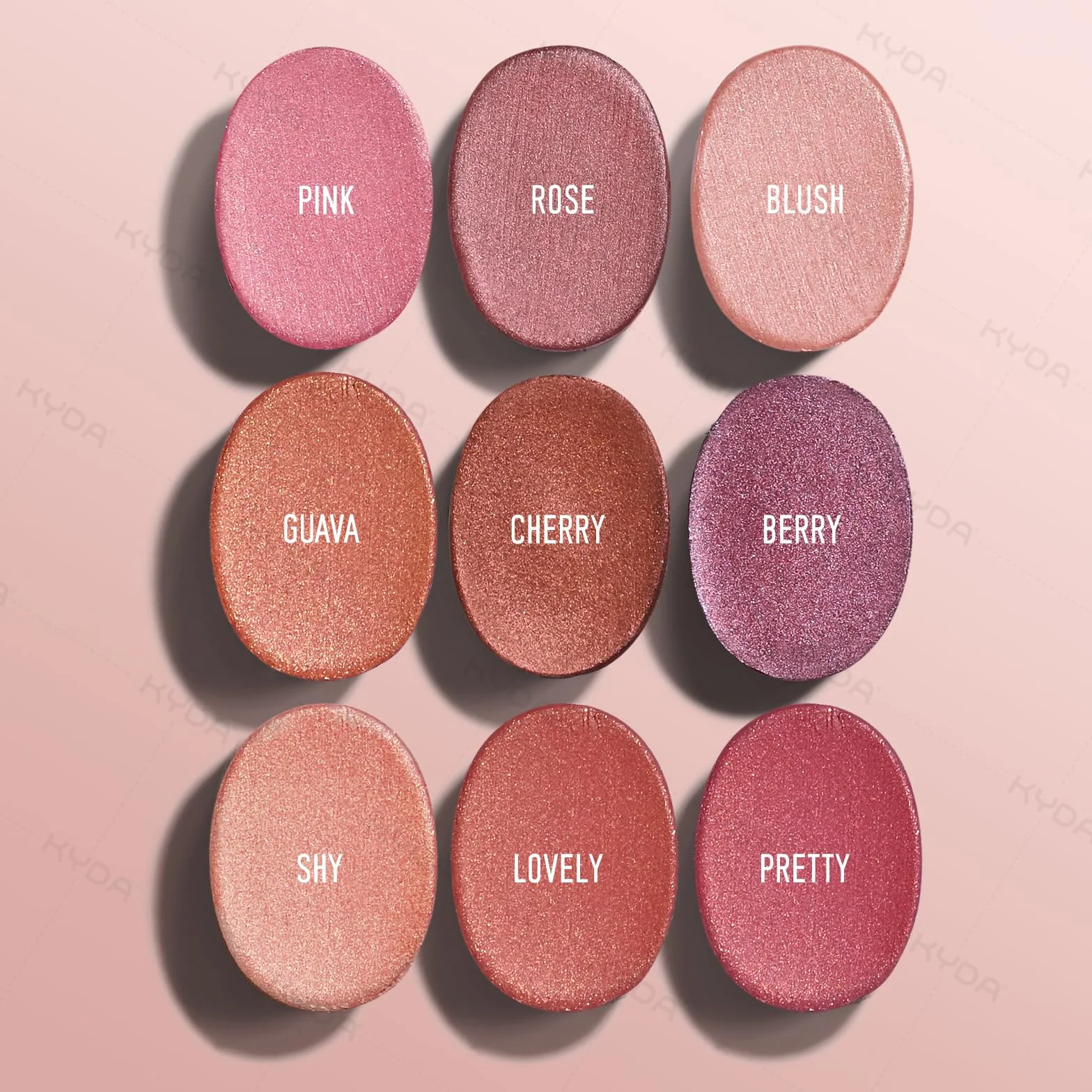 KYDA Mineral Color Balm, SPF 35, Creamy Blendable Color per labbra e guance, formulazione leggera, multiuso trucco GUAVA