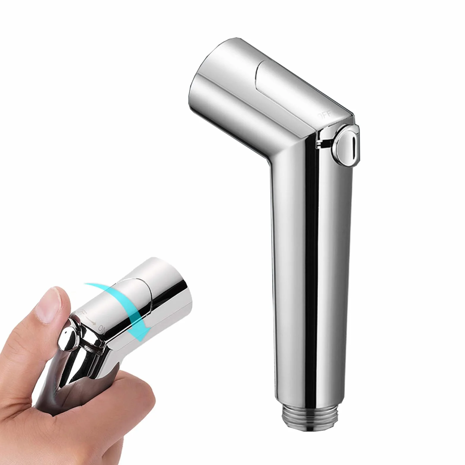 Bidet Portatile Spruzzatore per Bidet Tenuto in Mano Kit Doccetta Atomizzatore Regolabile Doccia WC