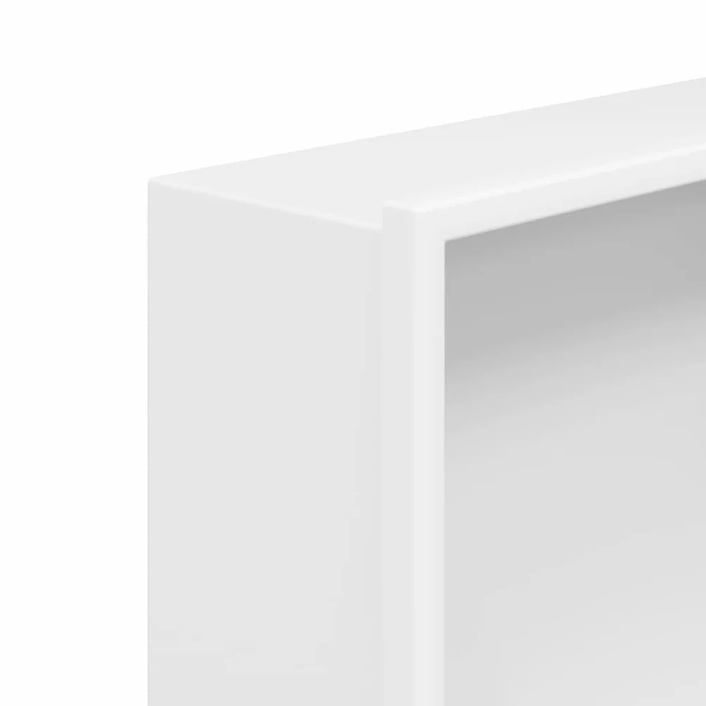 Nicchia per Doccia Bianco Opaco 32x32x9cm Acciaio Inox