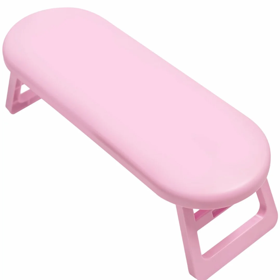 NHQZ Cuscino per Manicure pieghevole,Poggiamano Per Unghie,Poggia Mani Per Unghie Antiscivolo,Cuscino per Piedi per Manicure Scrivania in Plastica Antiscivolo per Nail Art