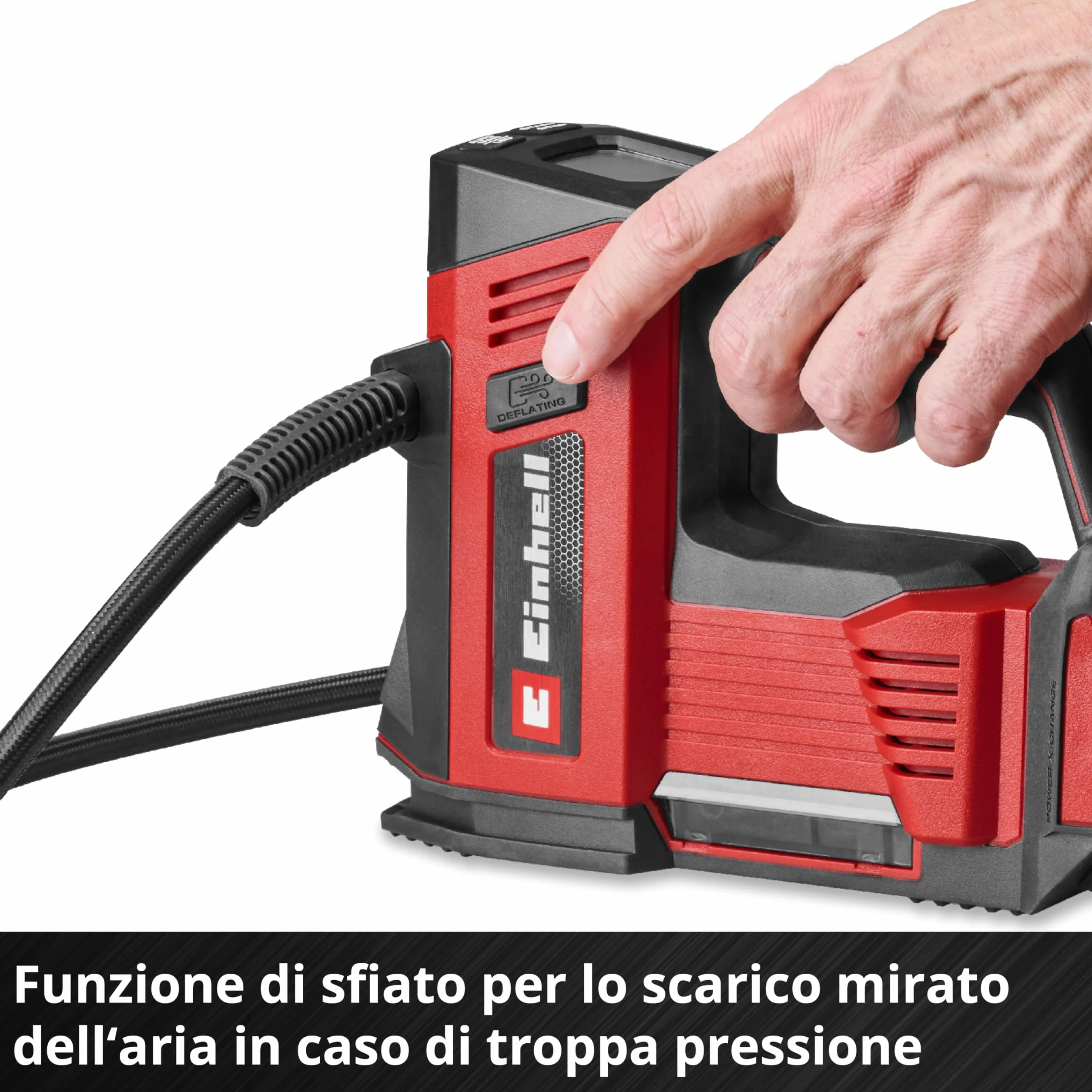 Einhell CE-CC 18/23 Li OF-Solo Power X-Change Compressore per auto a batteria 18 V 11 bar
