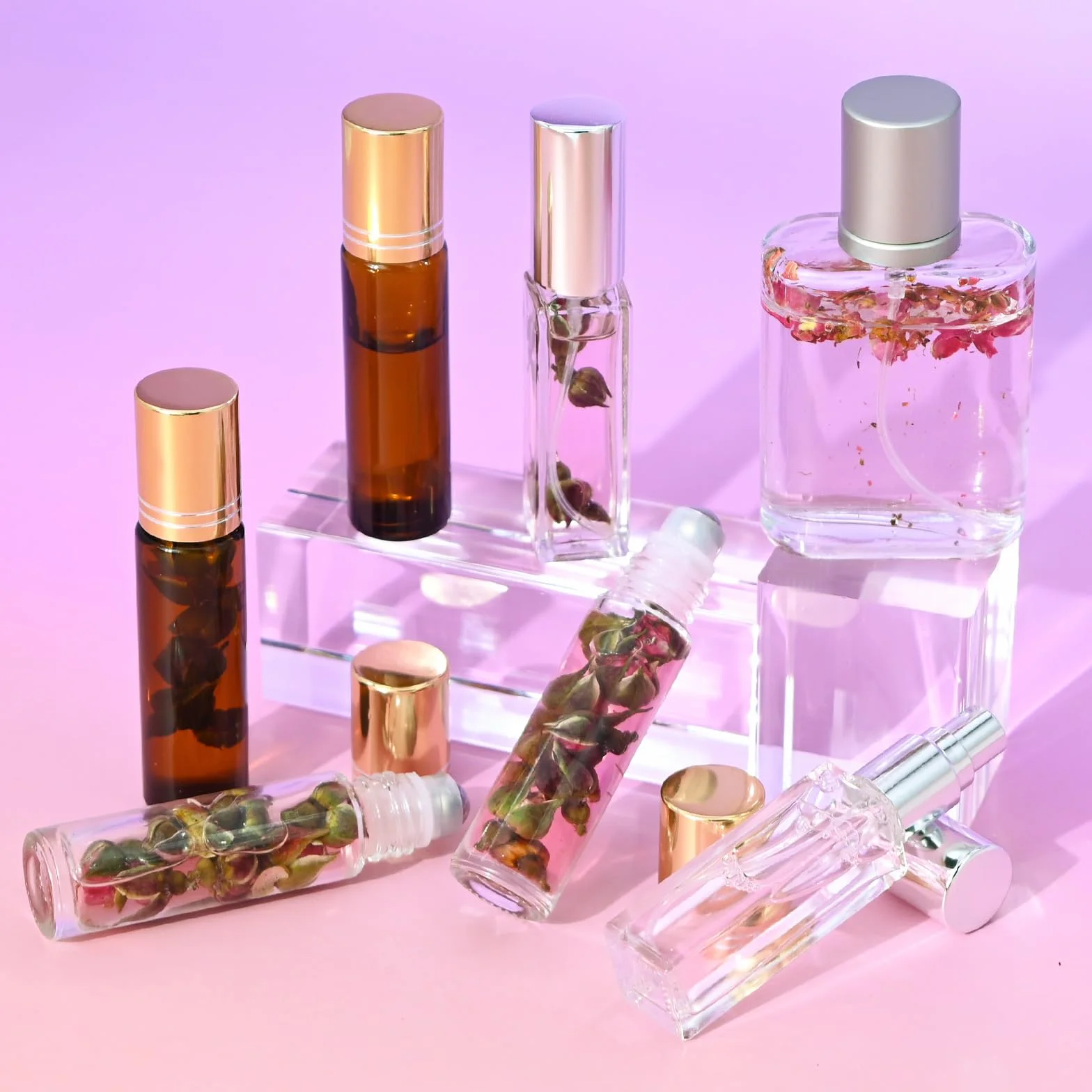 Kit per la creazione di profumi Vezerd - Kit creativo fai-da-te per adulti - Con olio essenziale - Mini profumi come regalo per donne/ragazze/donne