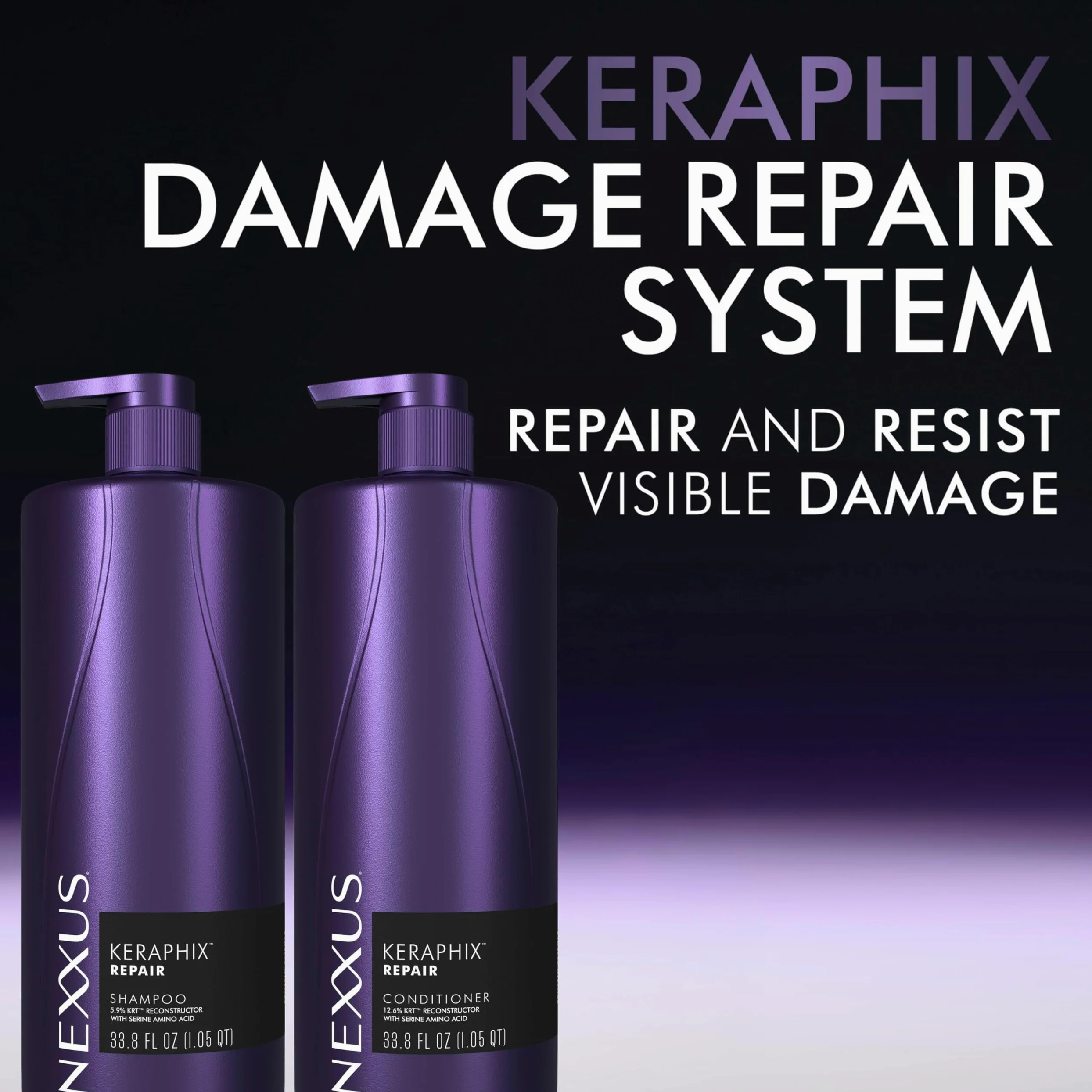 Nexxus Keraphix Balsamo per capelli danneggiati, 33,8 once