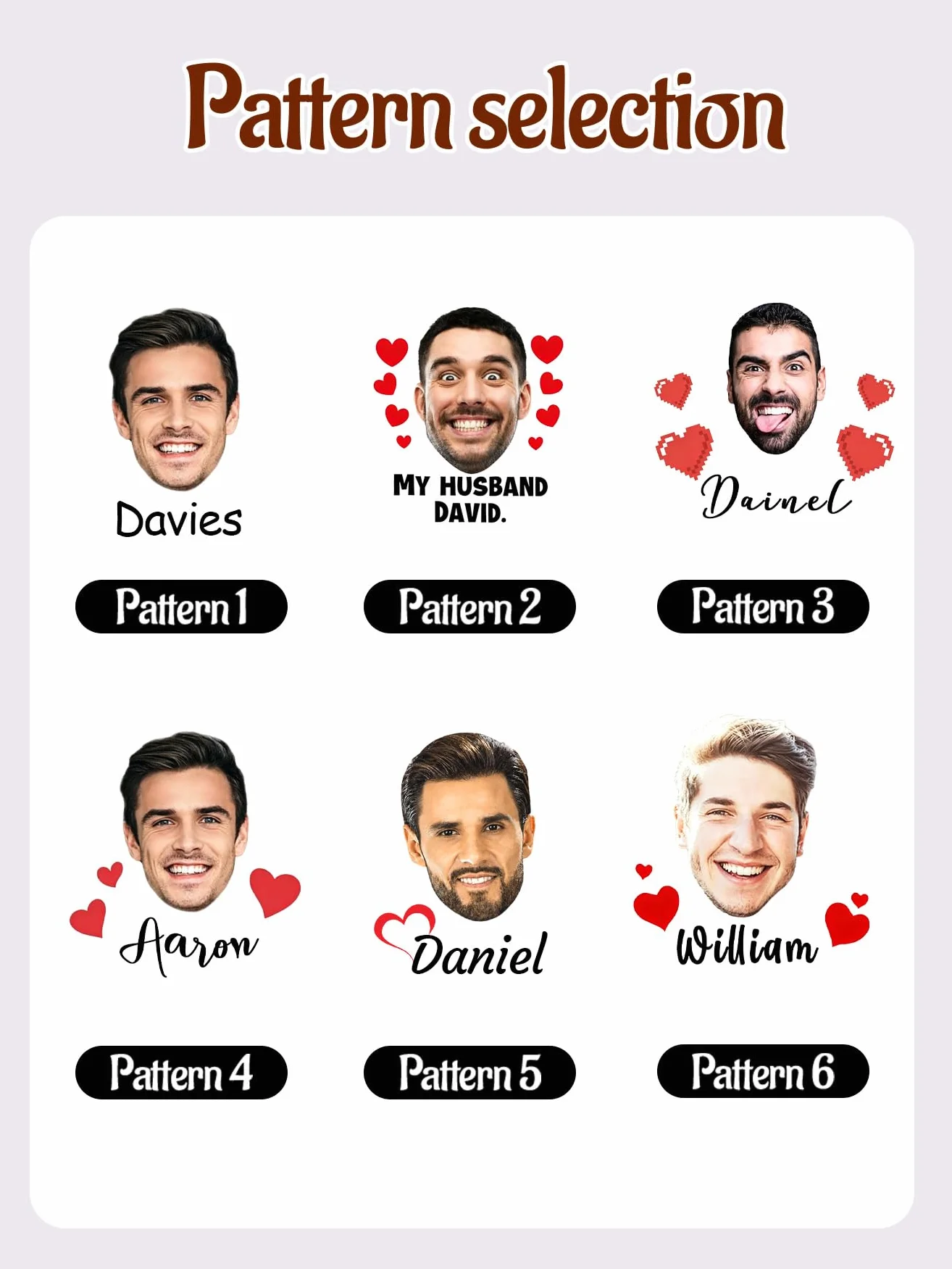 Tatuaggi Temporanei Personalizzati con Foto e Nome – Tatuaggi Viso Personalizzati, Adesivi Tattoo Impermeabili per Matrimonio, Addio al Nubilato, Compleanno, Festa, Laurea