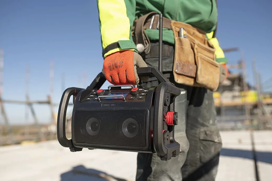 PerfectPro Rockpro Radio da cantiere DAB+ FM Bluetooth IP65 RP2