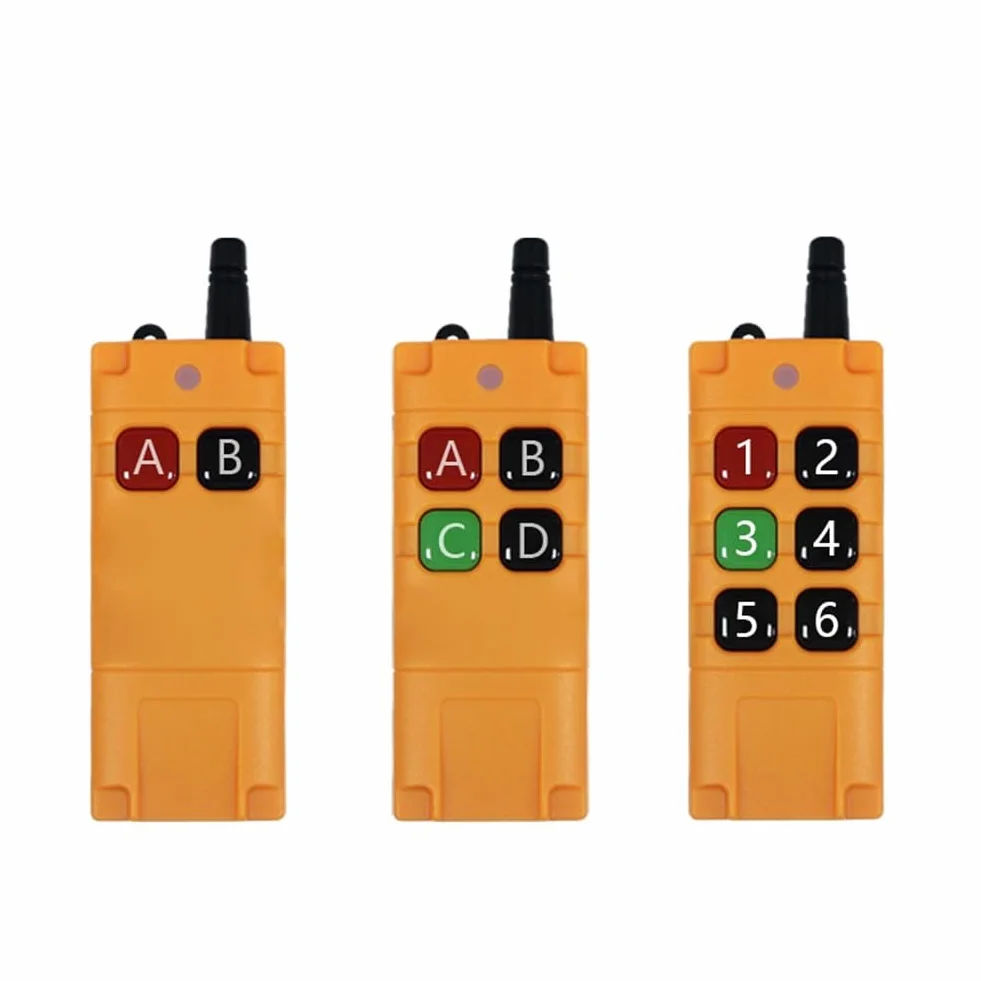 Lanko Potente industriale impermeabile anticaduta 433 MHz 2000 M EV1527 6 pulsanti