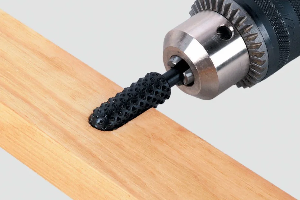 Wolfcraft raspa per legno cilindrica 13,5 mm codolo tondo