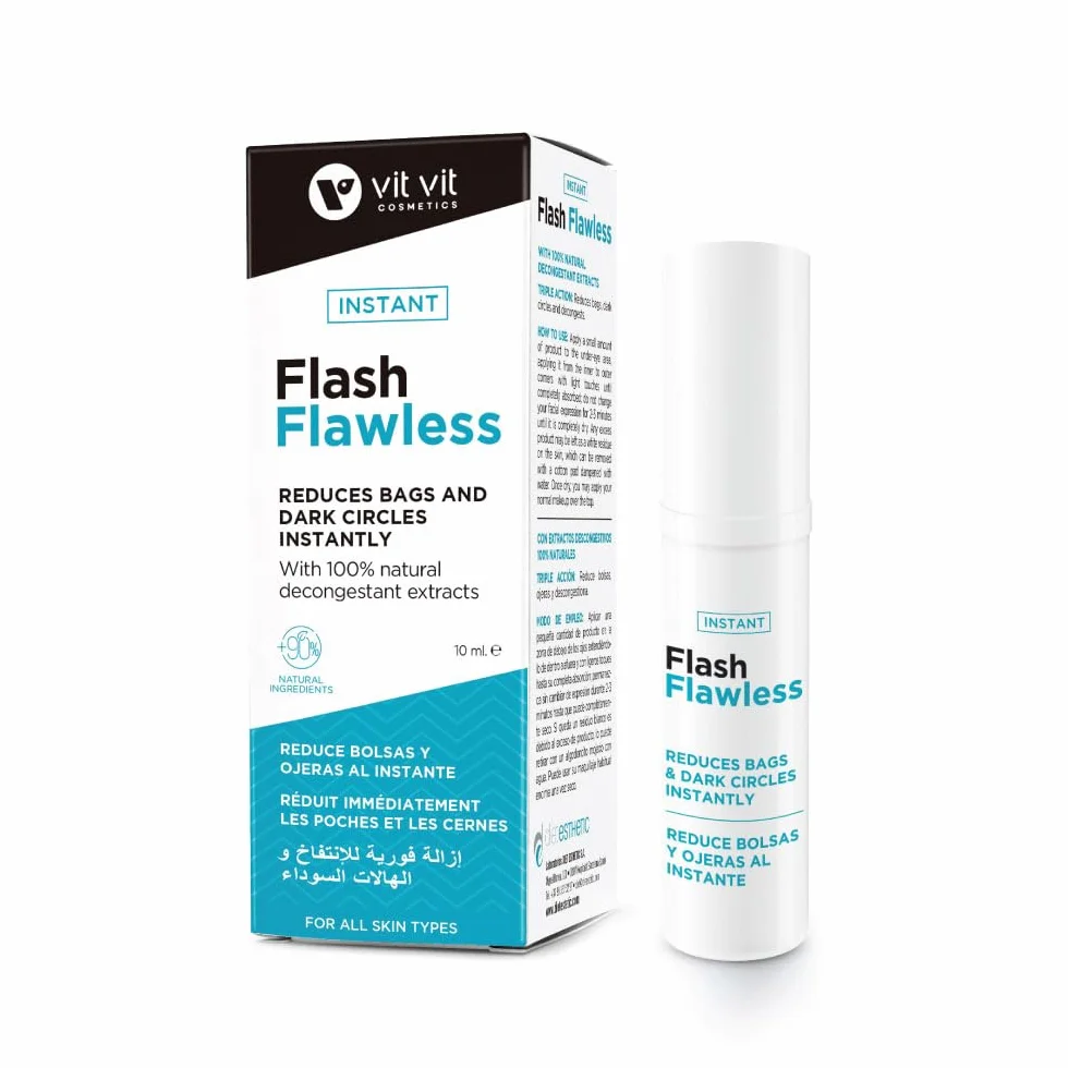 FLAWLESS contorno occhi effetto istantaneo, riduce borse, occhiaie e rughe