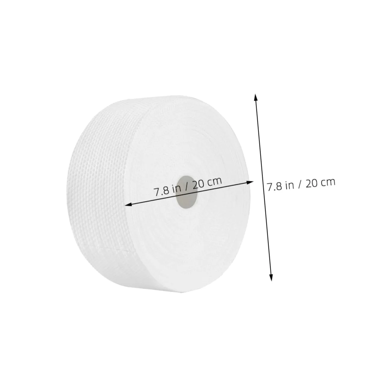 Asciugamani Viso in Cotone Naturale Monouso per Trucco e Pulizia, da 600 G, Bianco