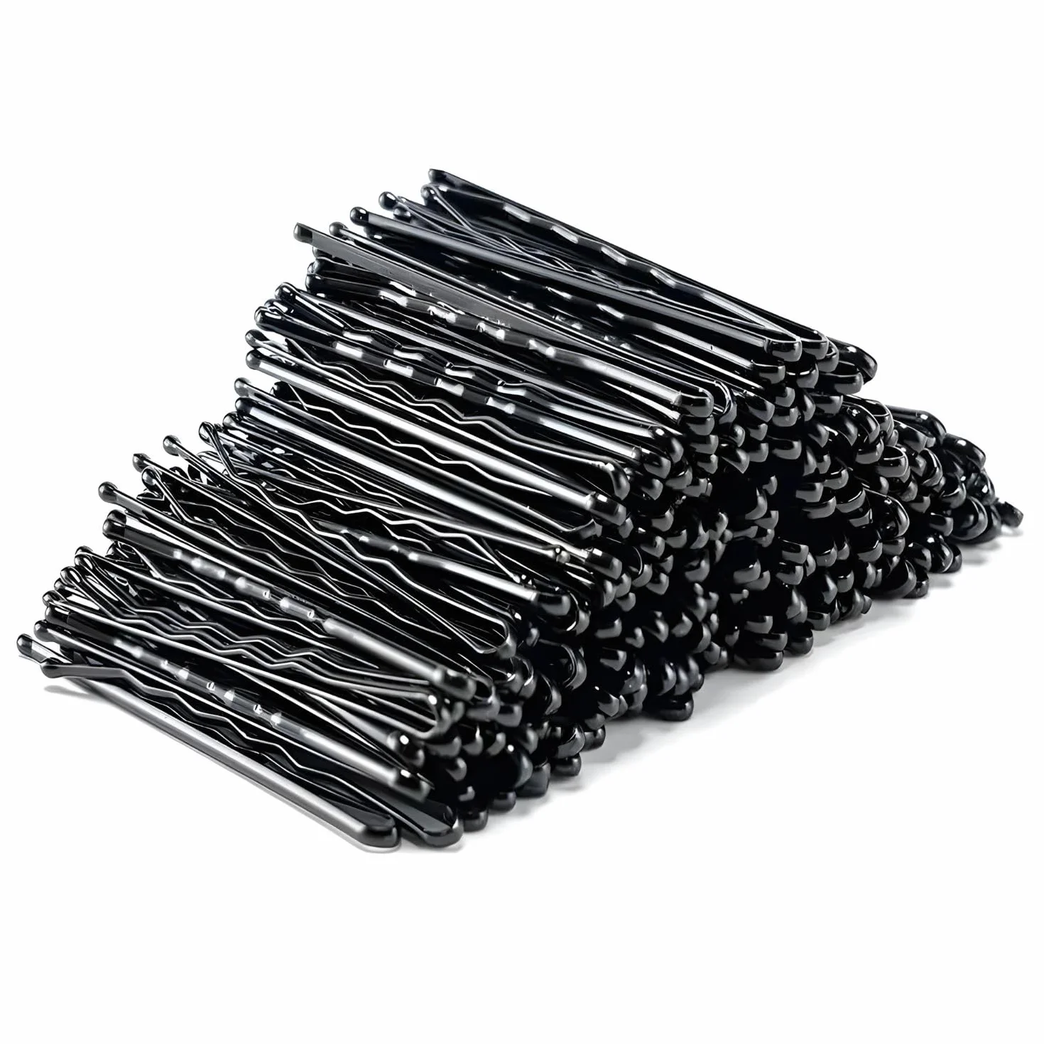 PARENCE.- Set di 144 forcine nere standard - clip in acciaio, tutti i tipi di capelli - 144 pezzi